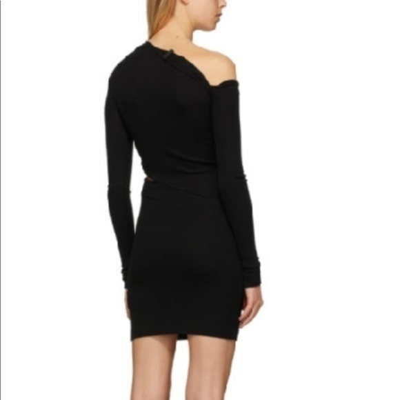 BEN TAVERNITI Black Triangle Turtleneck Dress - Picture 9 of 9